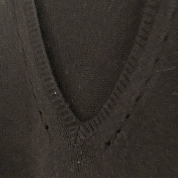 French Connection Black with Lace Back Detail Sweater. - Picture 4 of 8